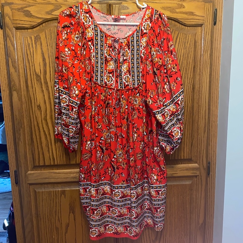 Amazon dress, such a pretty print